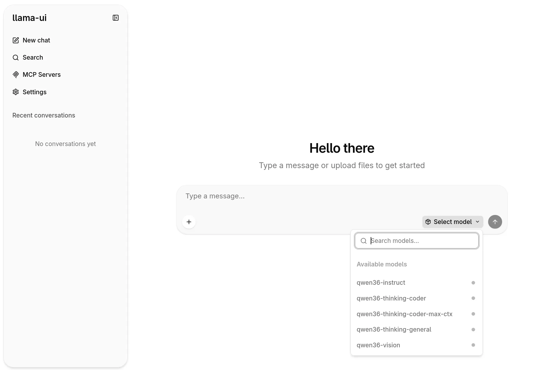 llama.cpp GUI